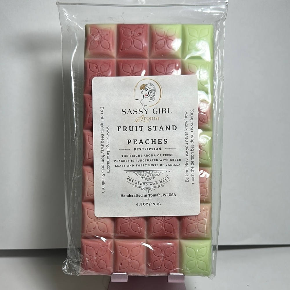Sassy Girl Aroma Wax Melts - Fruit Stand Peaches